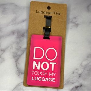 Statement Luggage Tag